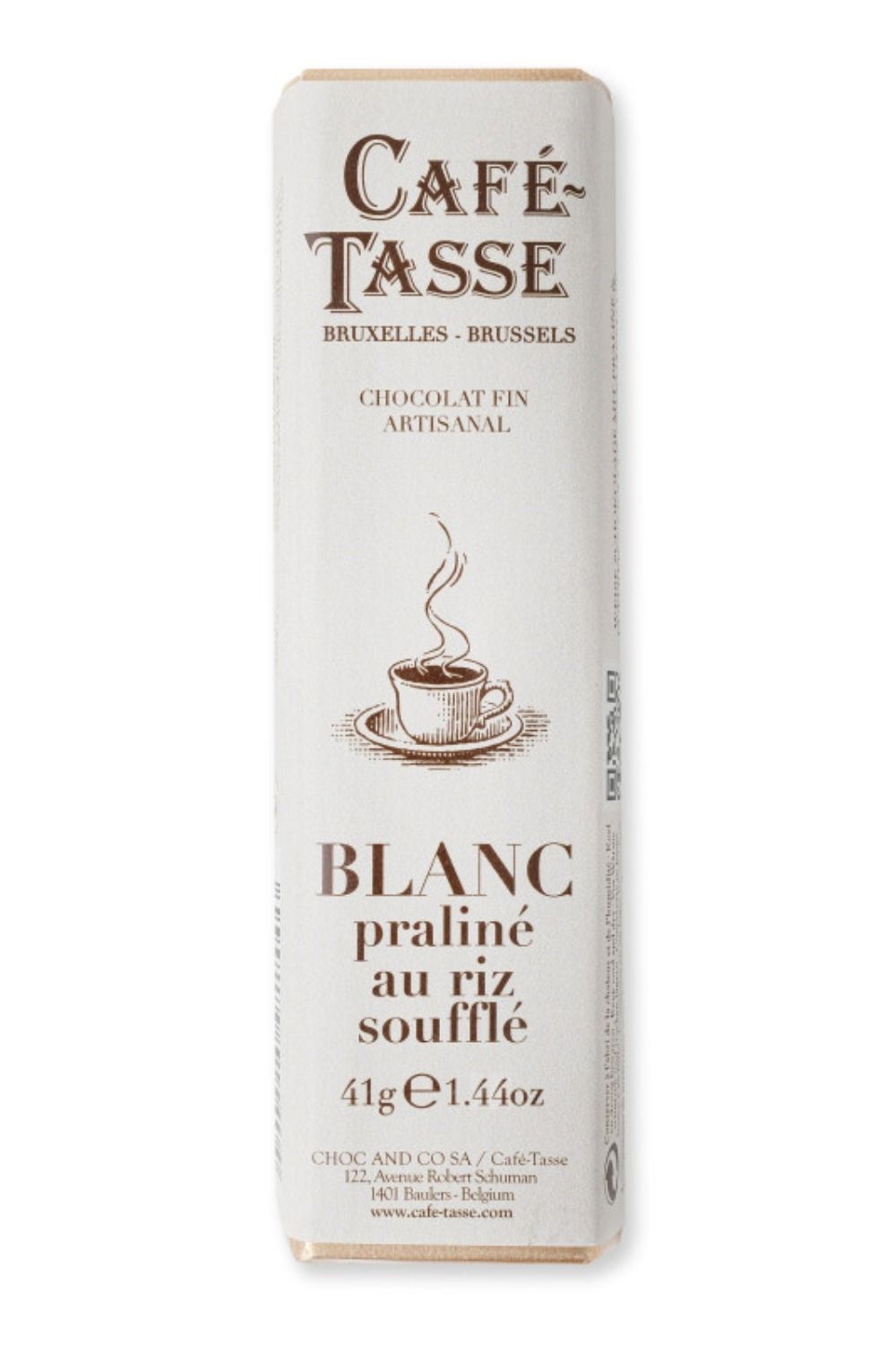 White Chocolate with Crispy Praline