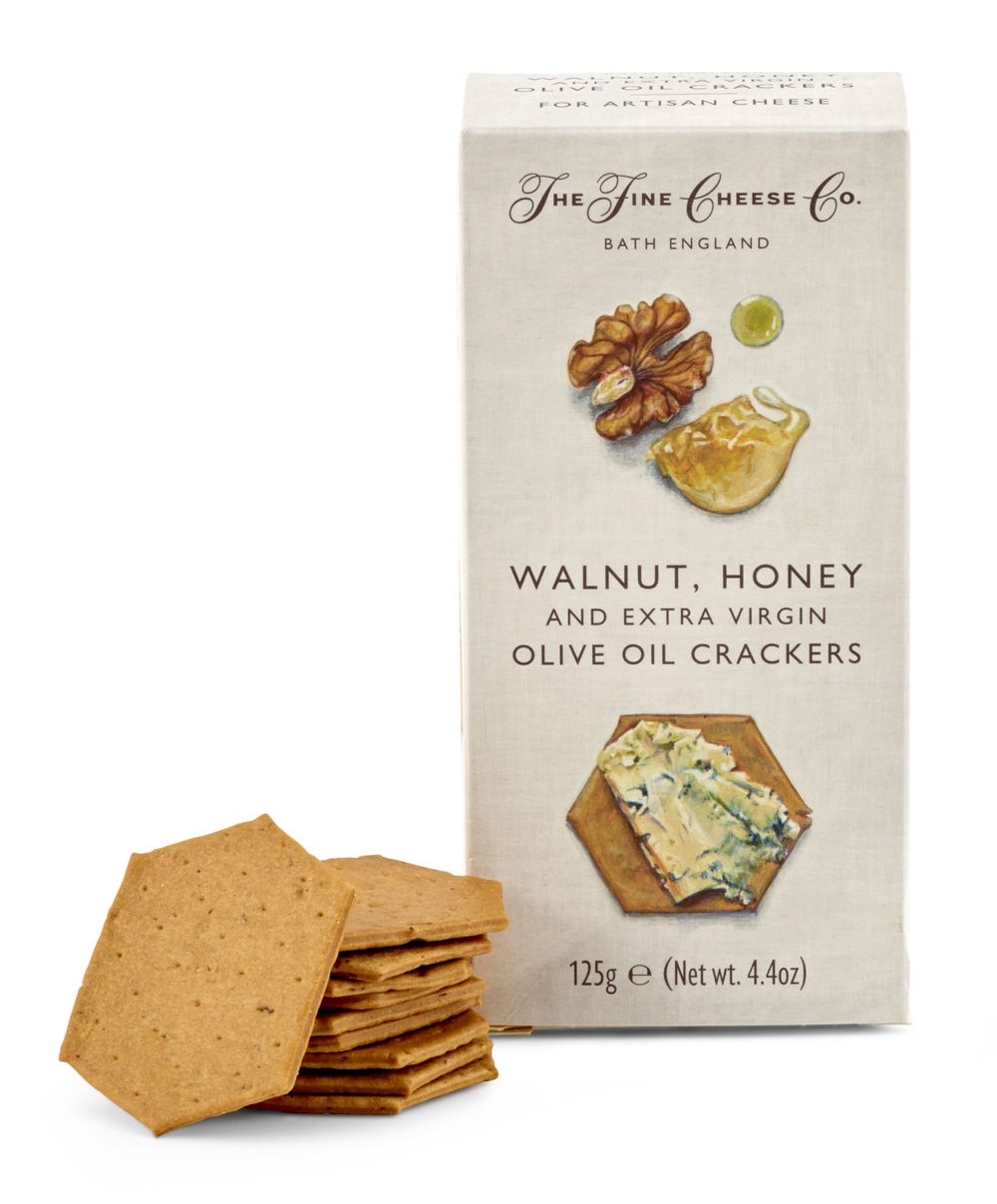 Walnut, Honey & Extra Virgin Olive Oil Crackers