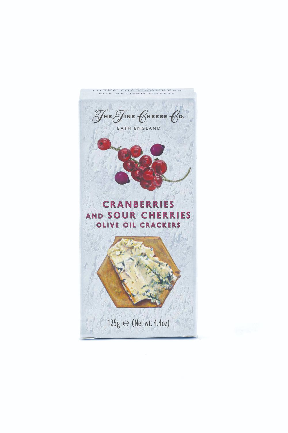 Cranberry, Sour Cherry and Extra Virgin Olive Oil Crackers