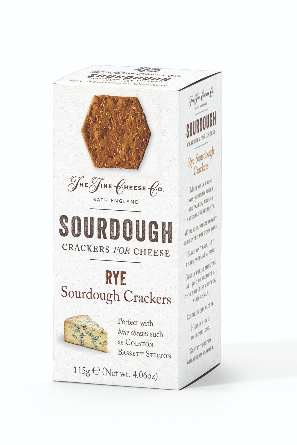 Rye Sourdough Crackers