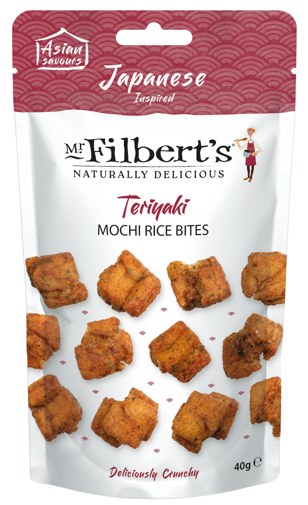 Japanese Teriyaki Mochi Rice Bites