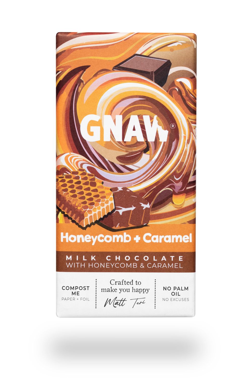 Honeycomb and Caramel Milk Chocolate Bar