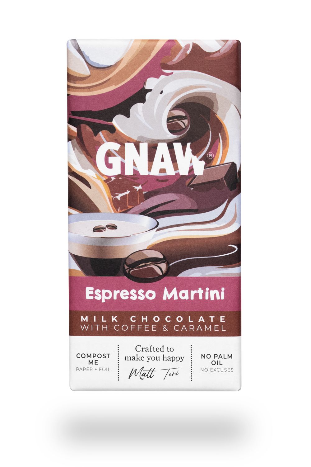 Espresso Martini Milk Chocolate Bar