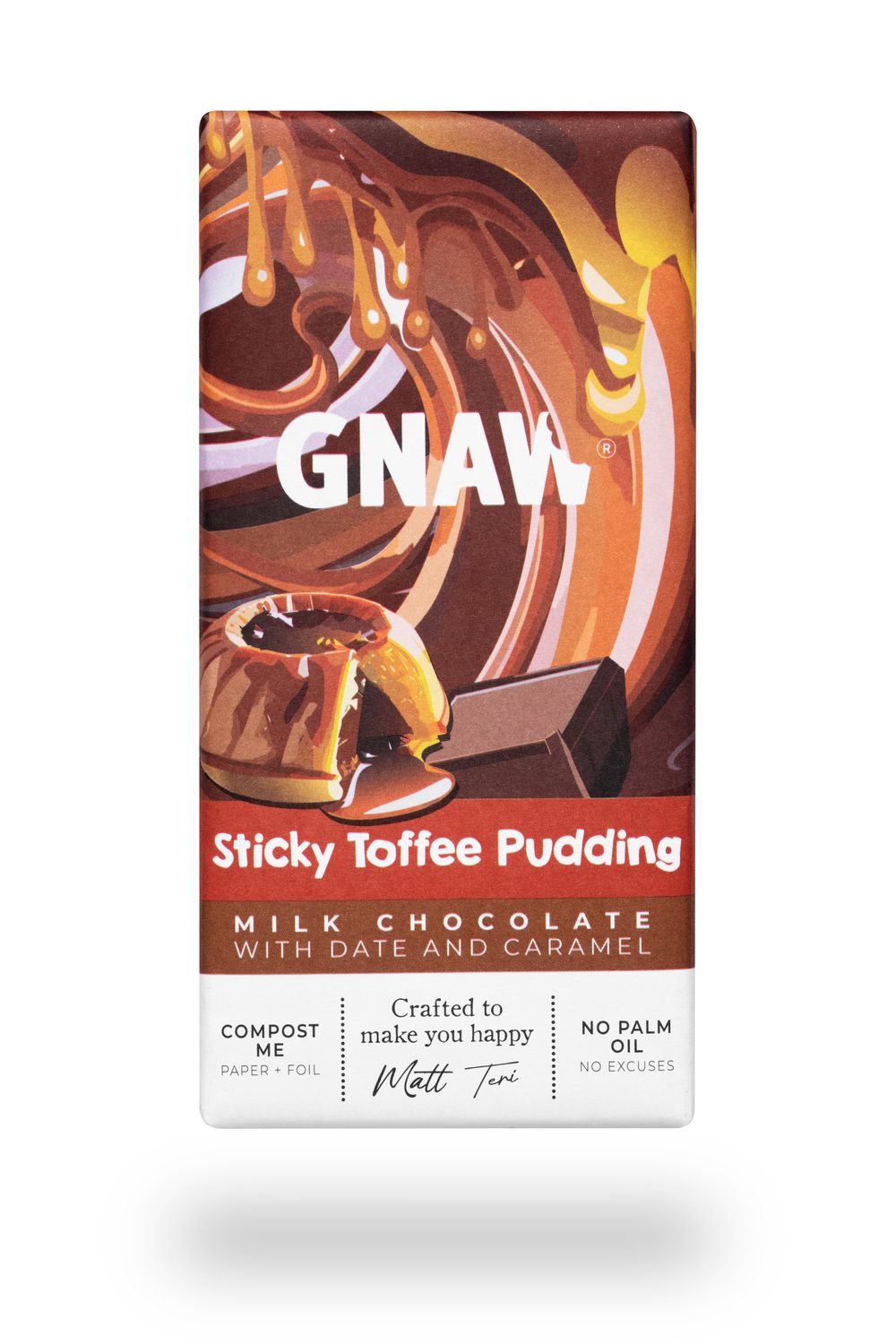 Sticky Toffee Milk Chocolate Bar