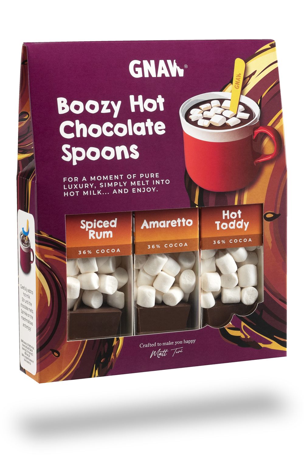 Boozy Hot Chocolate Spoons - Trio