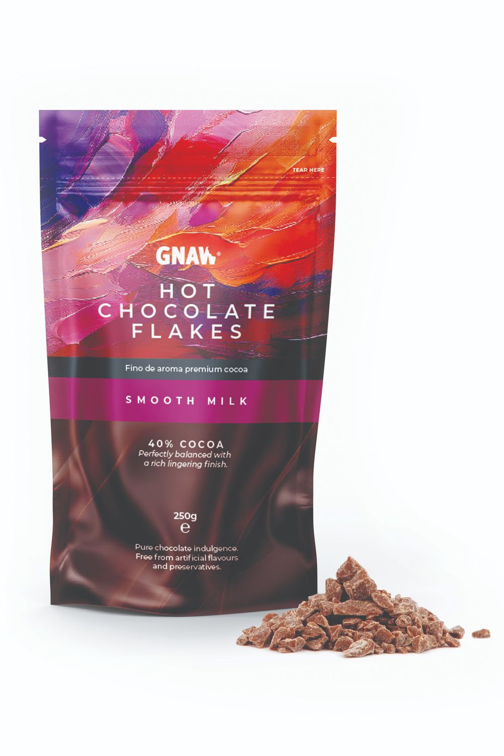 Smooth Milk Hot Chocolate Flakes