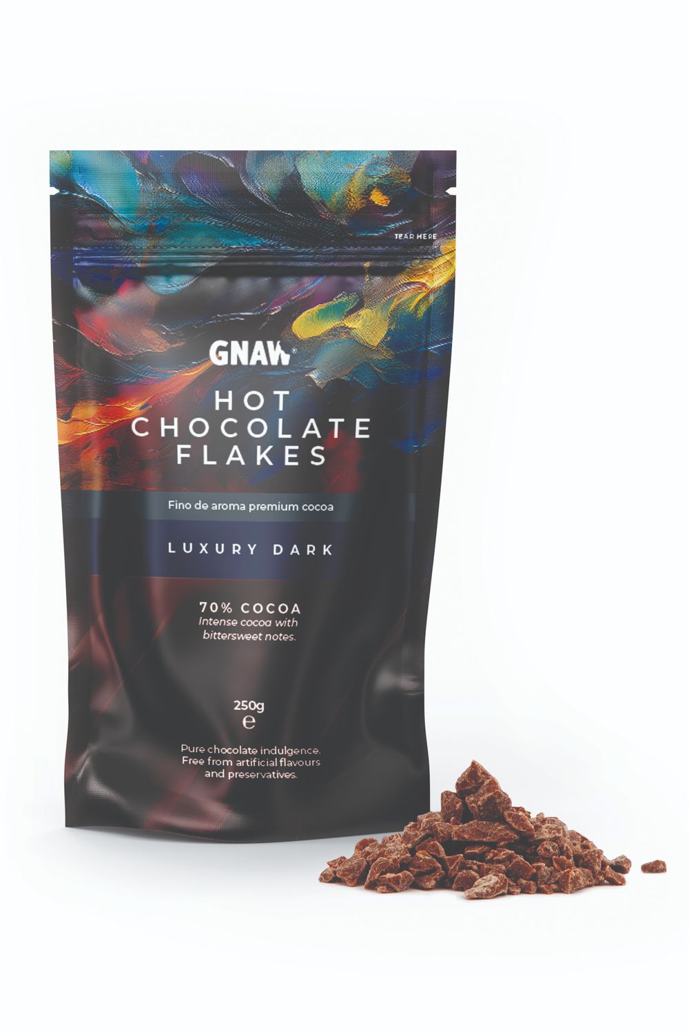 Luxury Dark Hot Chocolate Flakes