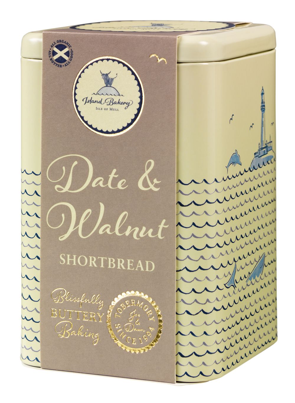 Date and Walnut Shortbread Tin