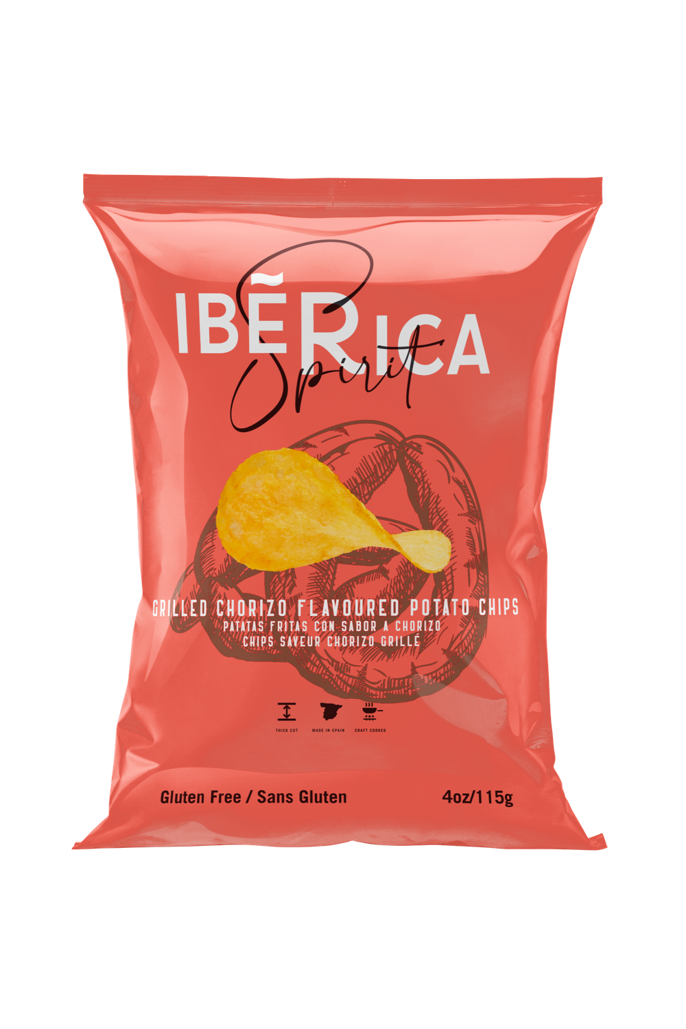 Grilled Chorizo Potato Chips