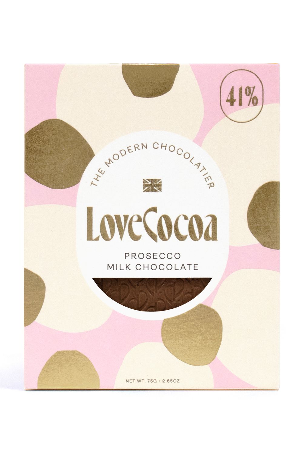 Prosecco Milk Chocolate Bar