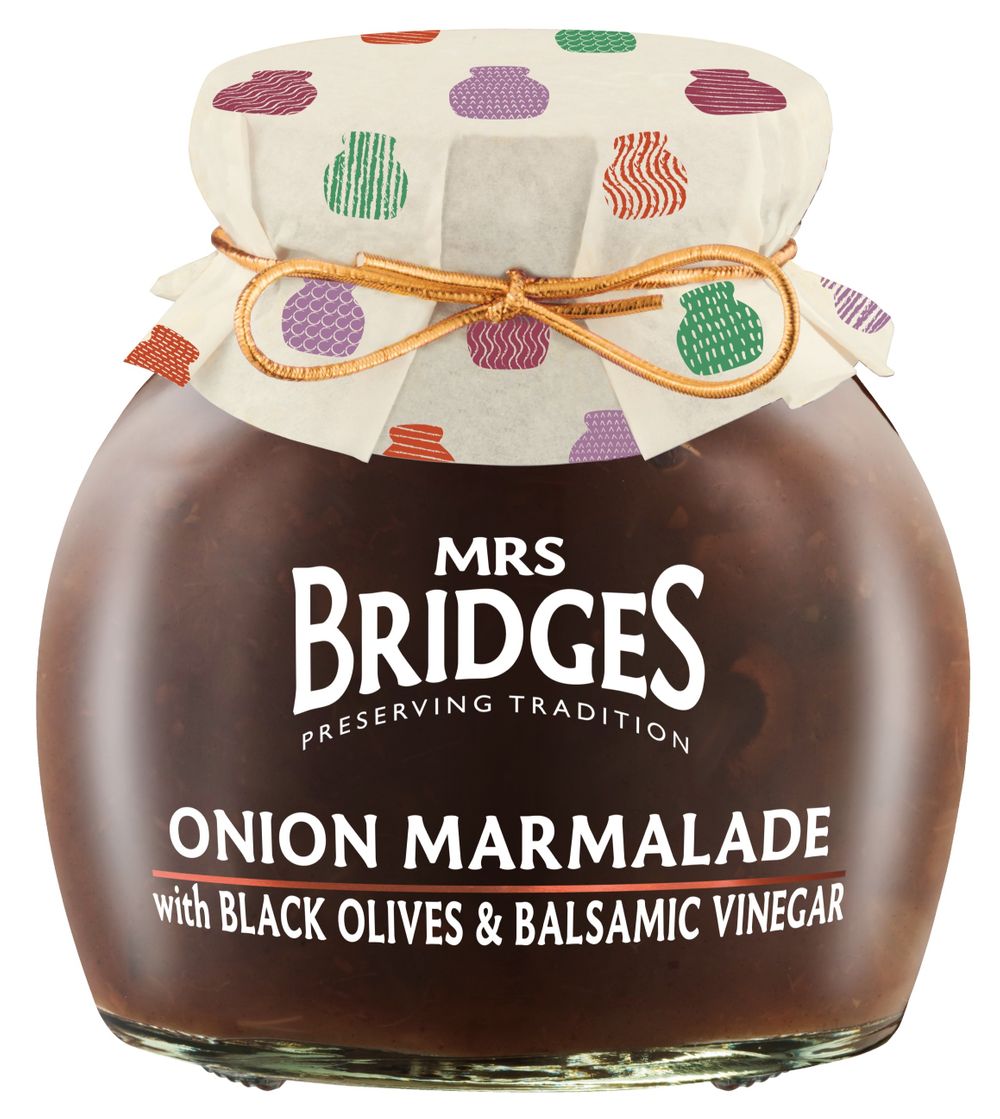 Onion Marmalade with Black Olives & Balsamic Vinegar