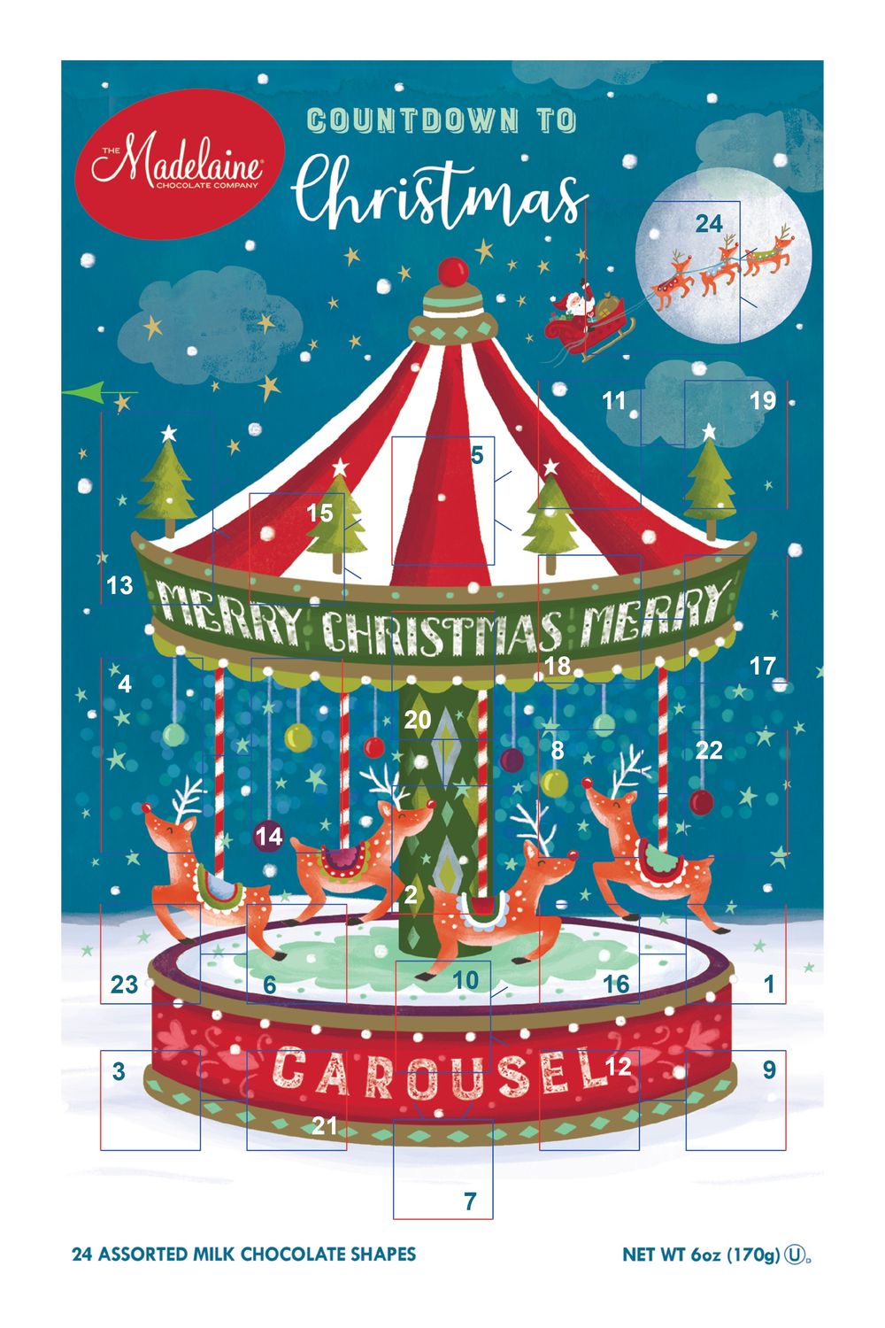 Carousel Advent calendar