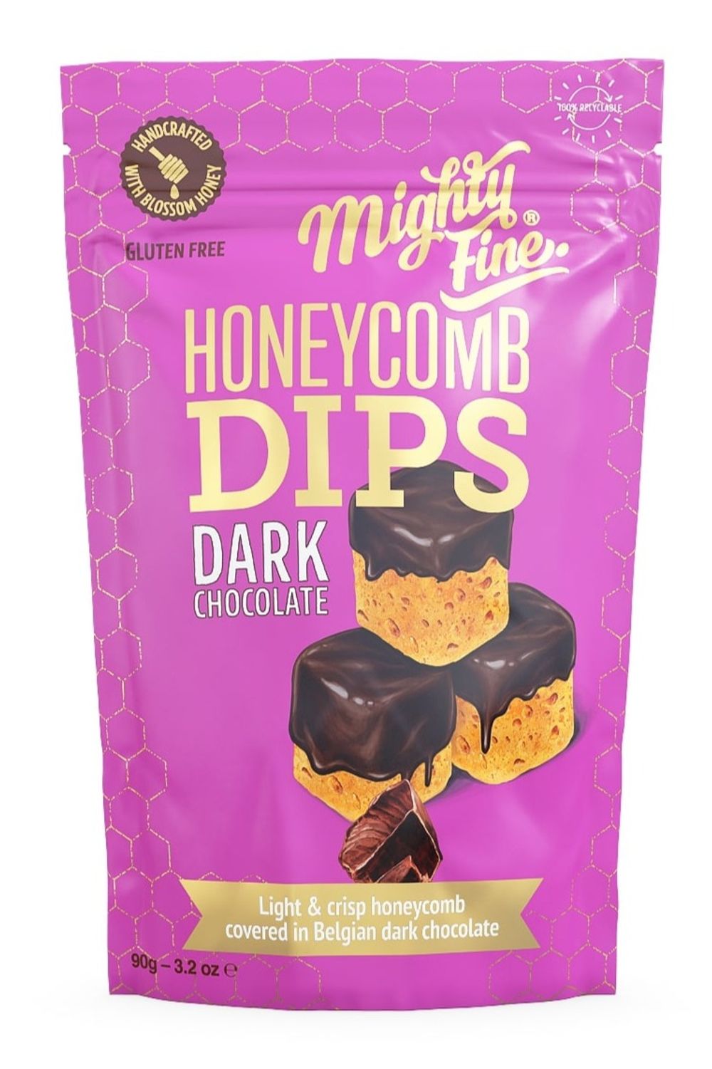 Dark Chocolate Honeycomb Dips