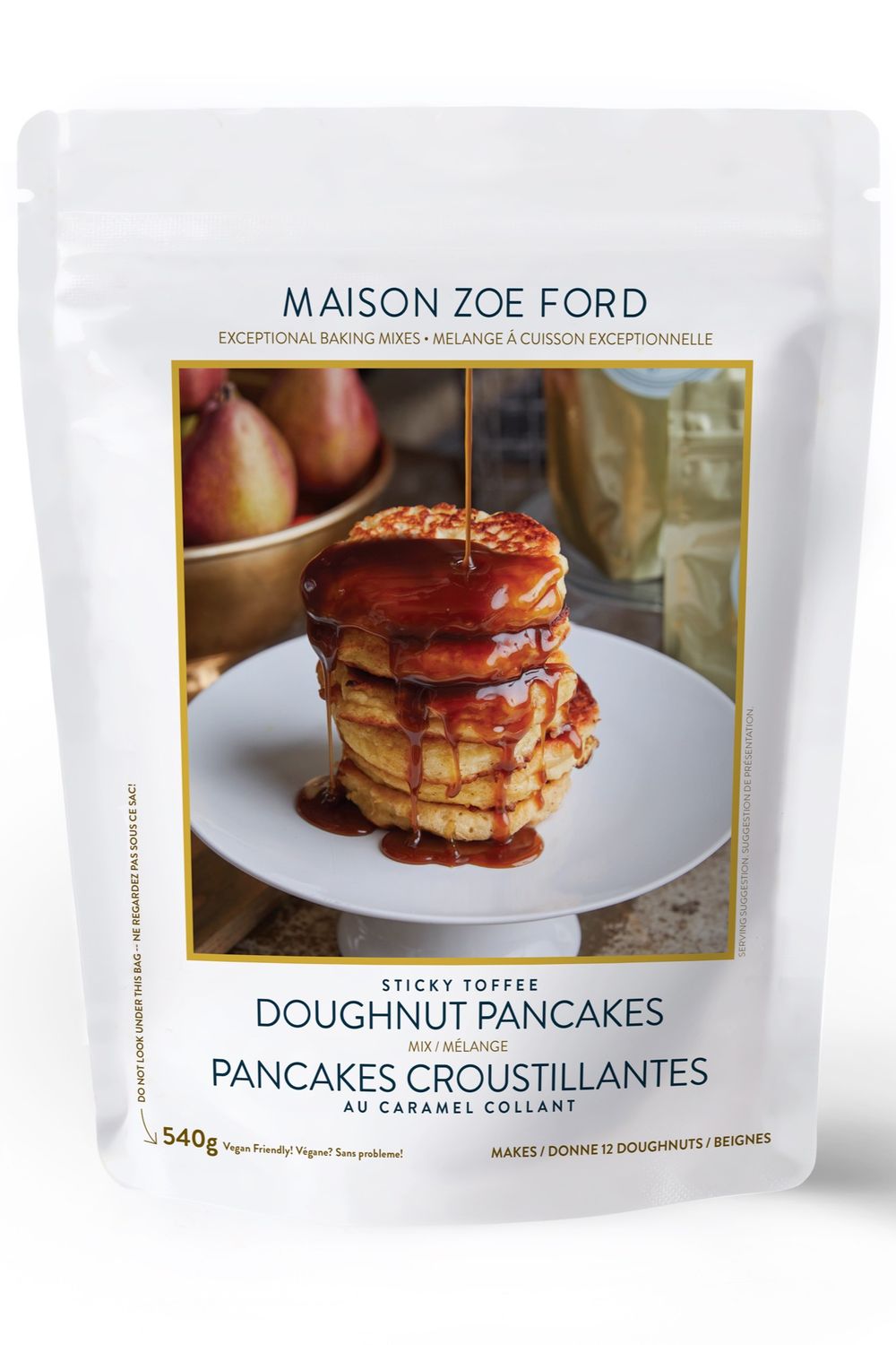 Salted Caramel Doughnut Pancake Mix