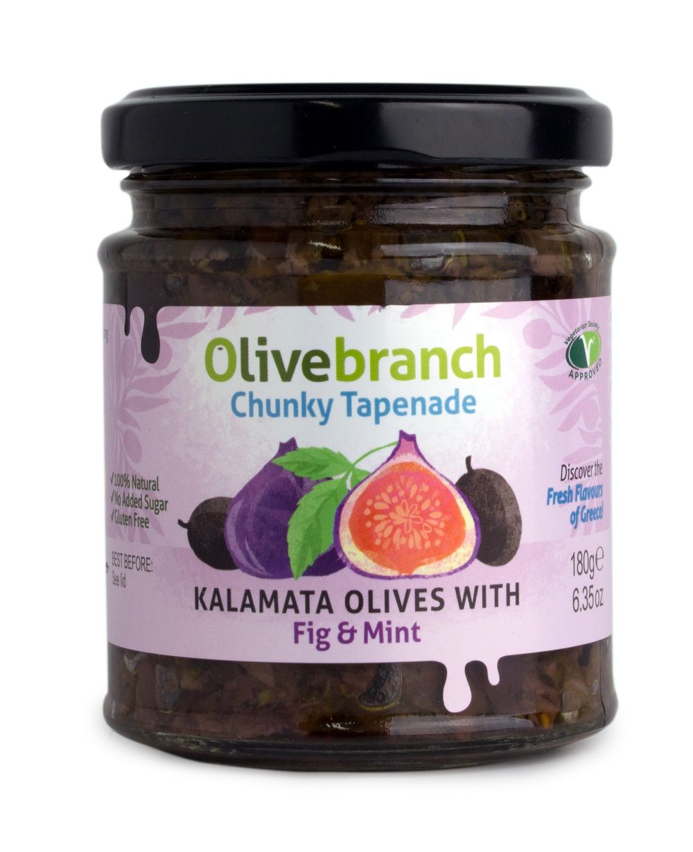 Kalamata Olive Tapenade with Fig & Mint