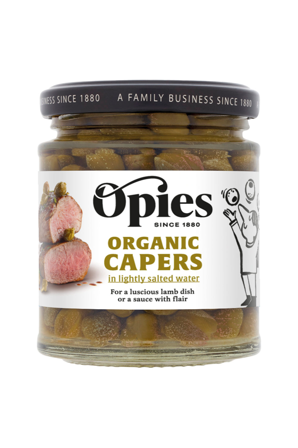 Capers in salted water