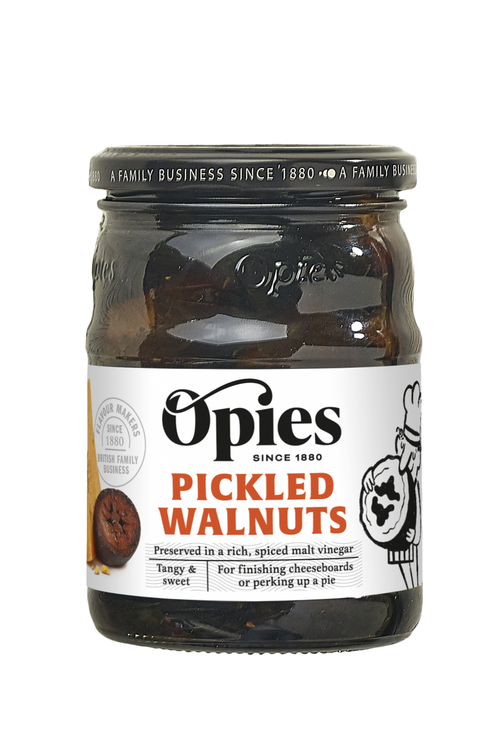 Pickled Walnuts in Vinegar