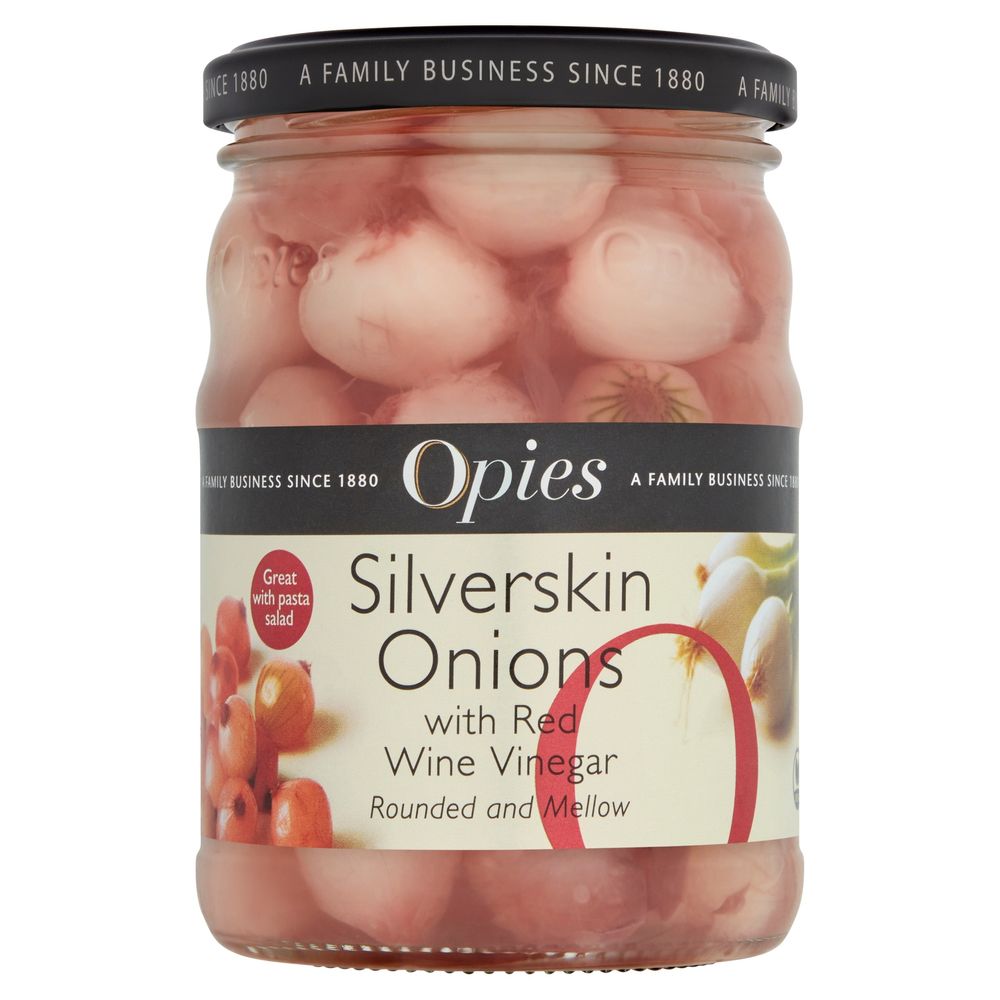 Silverskin Onions with Red Wine Vinegar