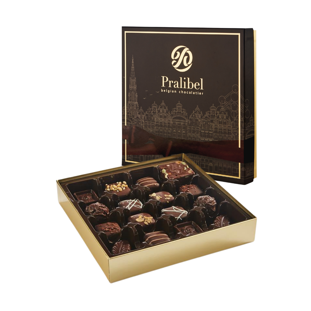 Brussles Skyline Dark Chocolates Gift Box
