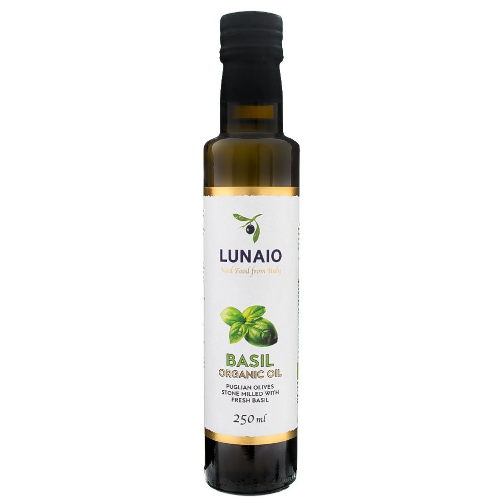 Organic Extra Virgin Basil Olive Oil