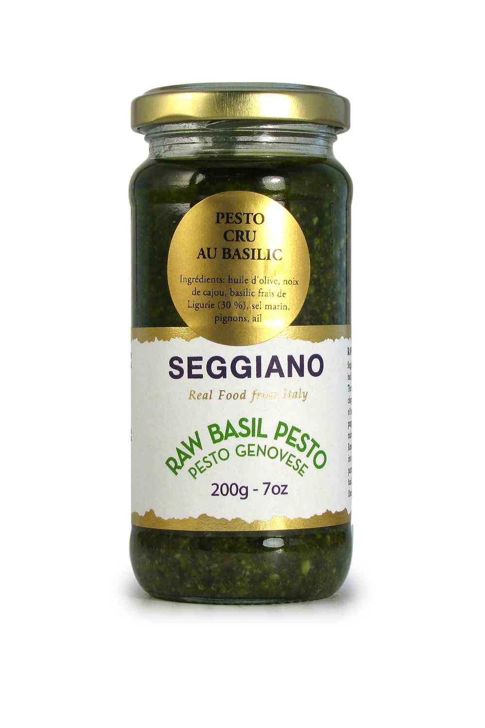 Raw Basil Pesto