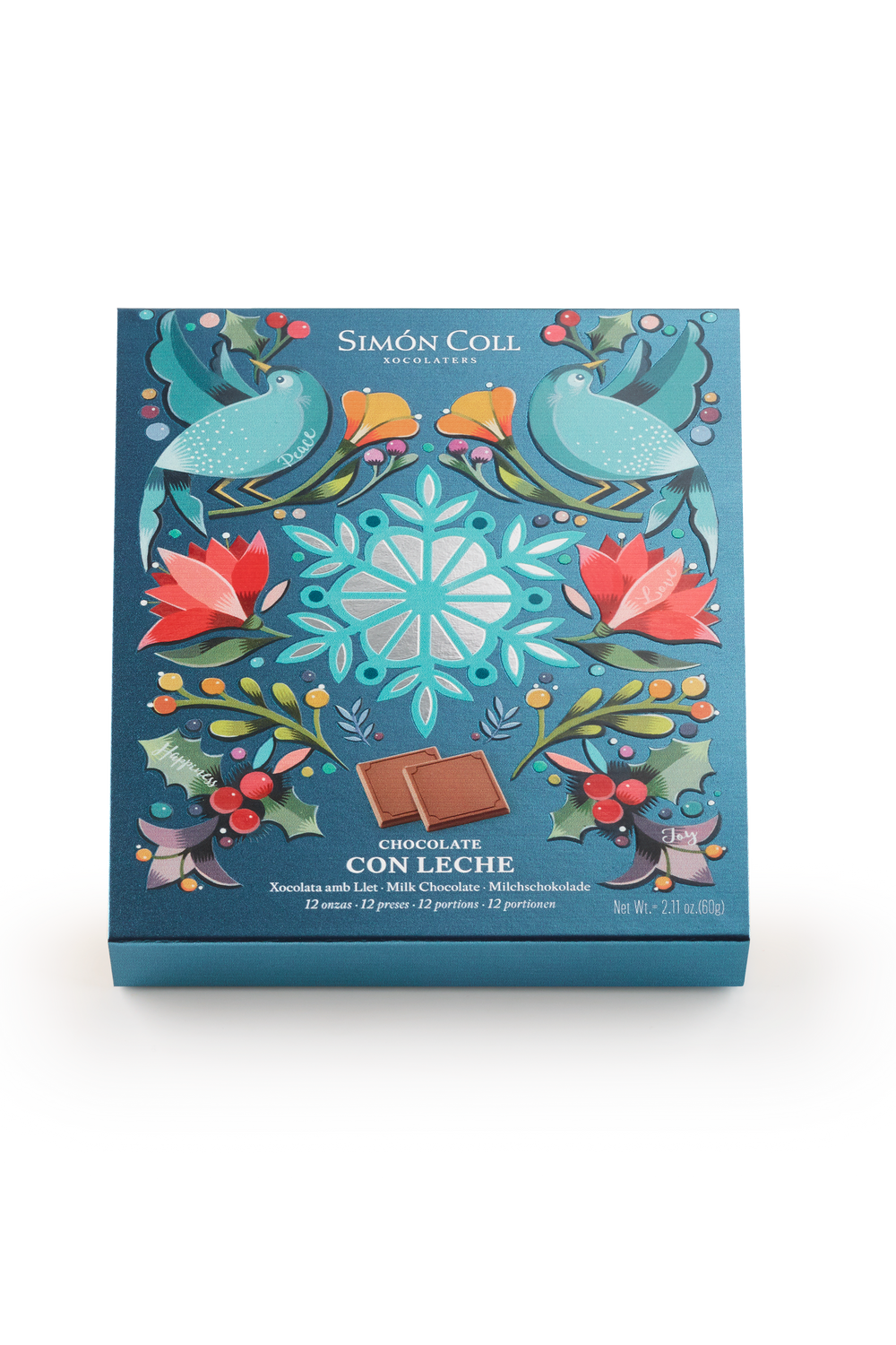 Milk chocolate neapolitans