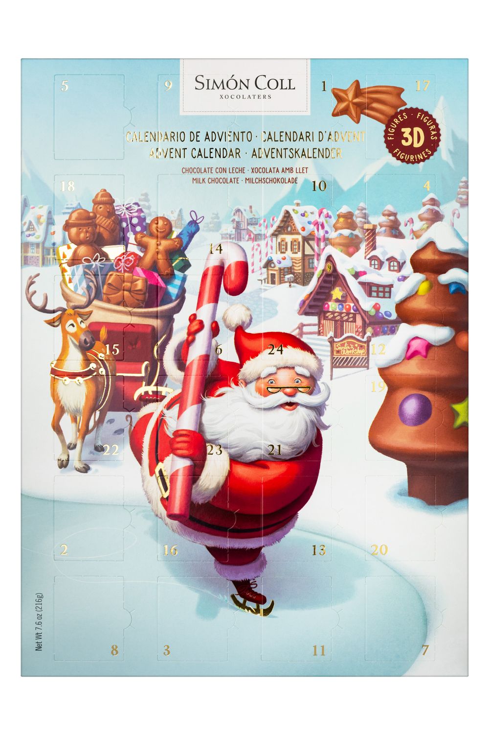 Advent Calendar - Santa Figurines