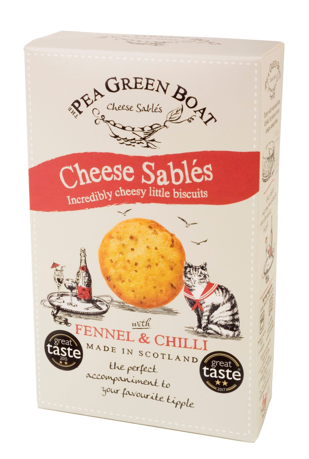 Cheese Sablés - Fennel & Chili