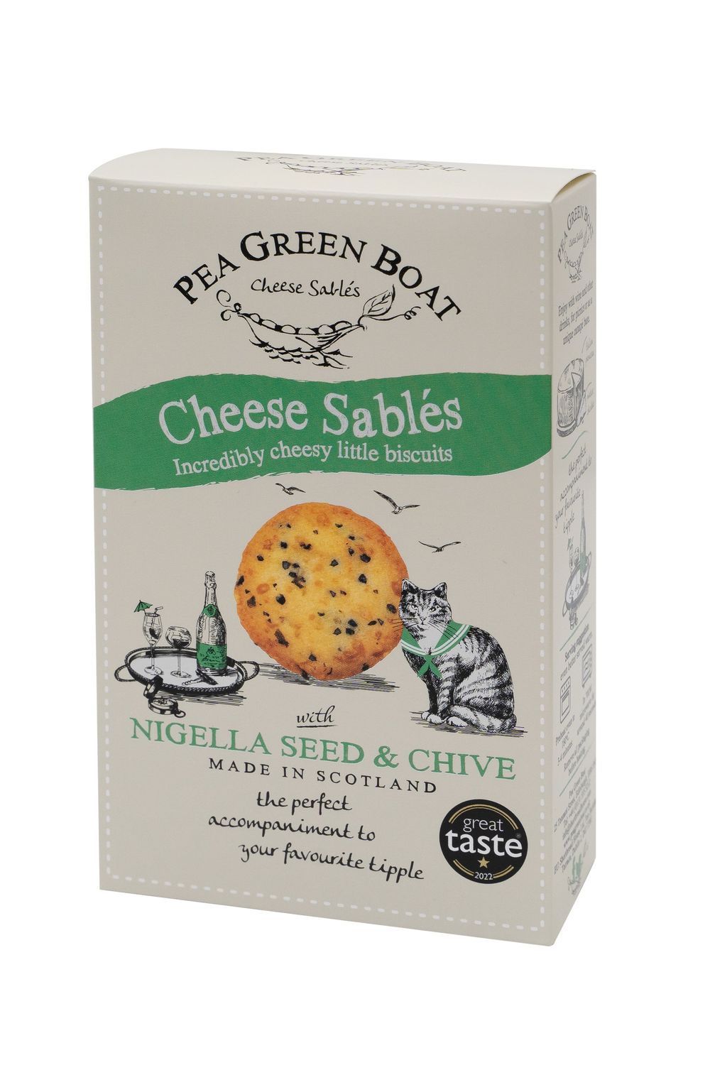 Cheese Sablés - Nigella Seed & Chive