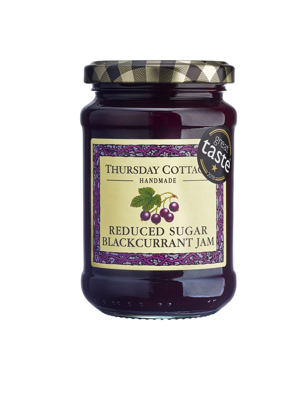 Reduced Sugar Blackcurrant Jam