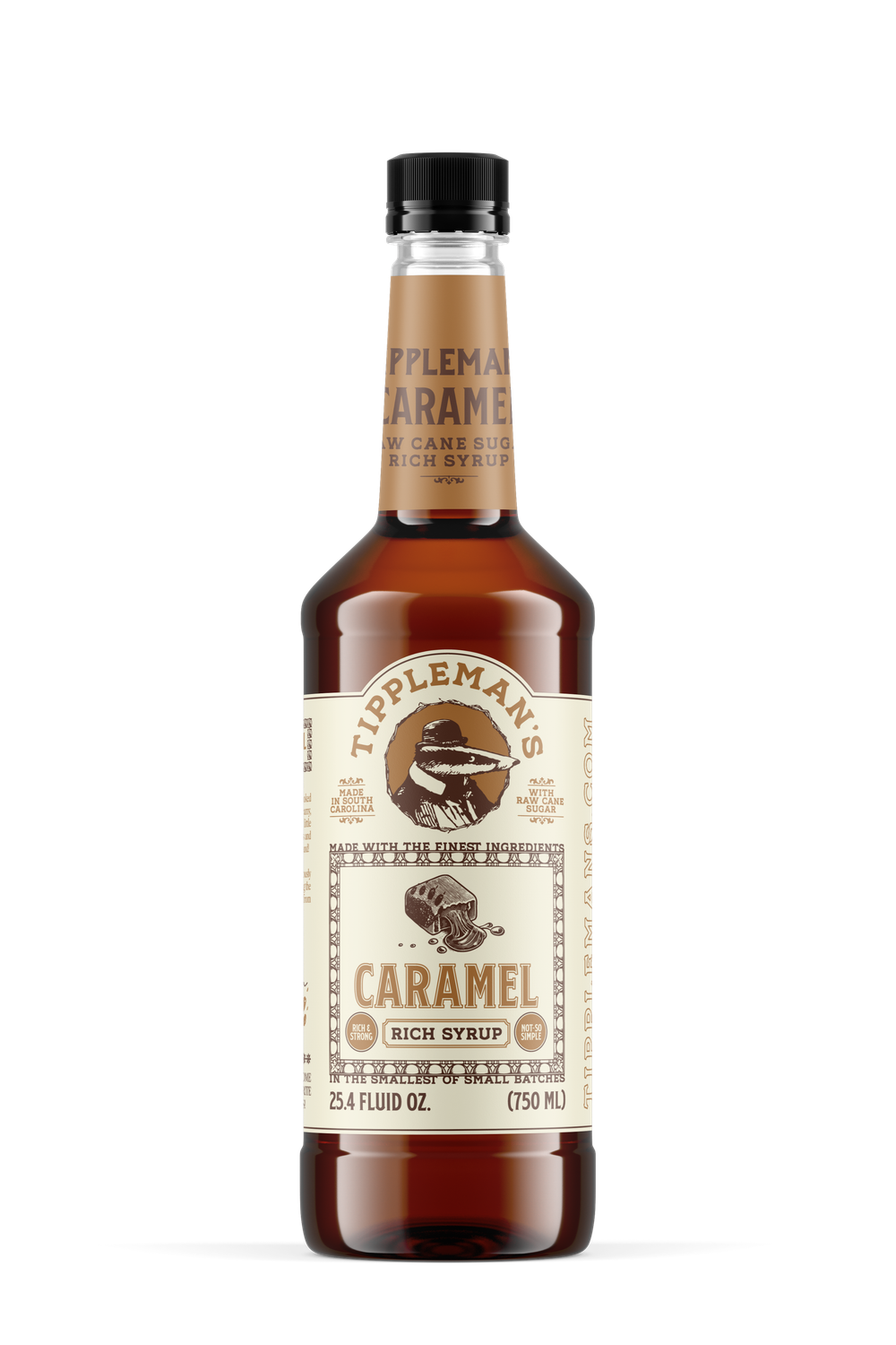 Caramel Raw Cane Sugar Syrup