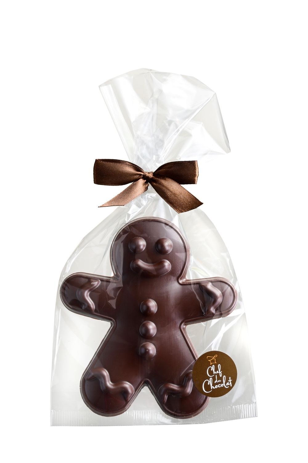 Gingerbread Person Dark Chocolate Bar