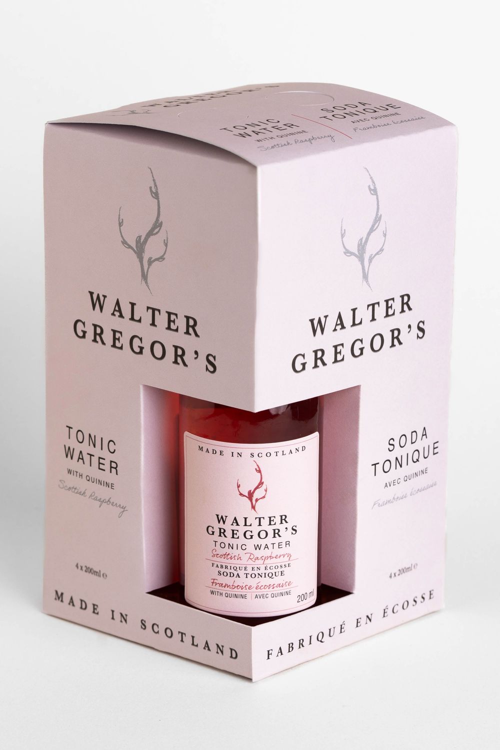 Scottish Raspberry Tonic Water 4-pack