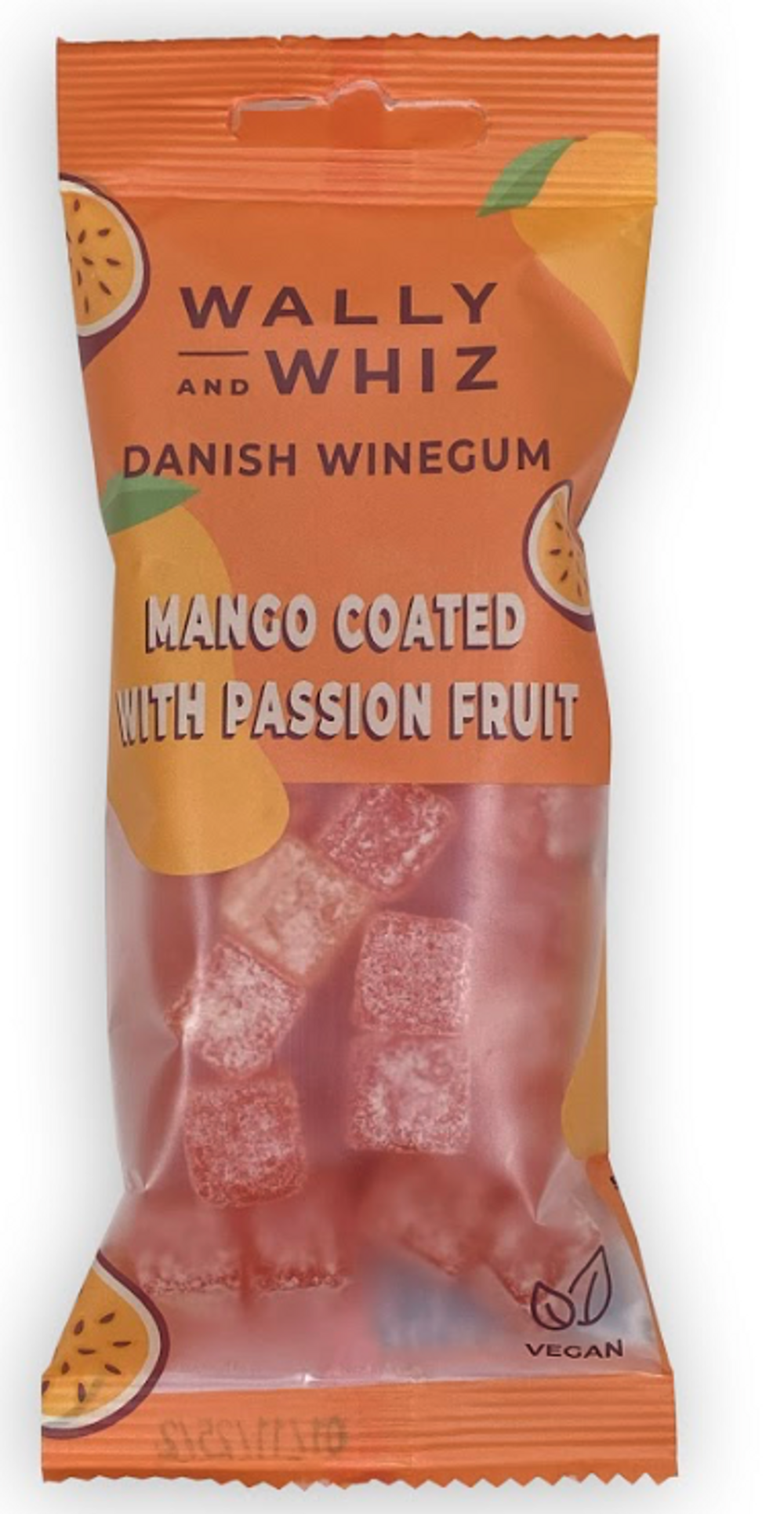 Mango Winegum with Passionfruit Dust Pouch