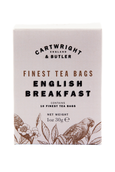 English Breakfast Bags in Carton (Red)
