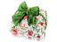 Traditional Hand Wrapped Panettone Green Velvet Bow