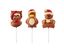 Chocolate Reindeer, Penguin and Christmas Bear LolliPops
