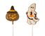 Pumpkin and Ghost Lollipops