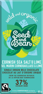 Cornish Sea Salt & Lime Milk Chocolate 37% Bar