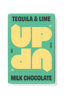 Tequilla & Lime Milk Chocolate Bar