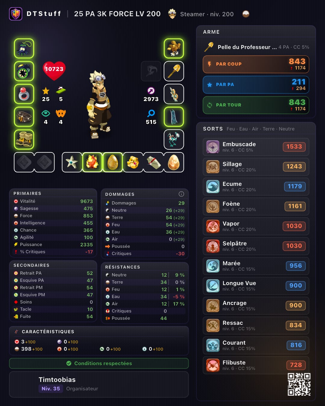 25 PA 3K FORCE LV 200