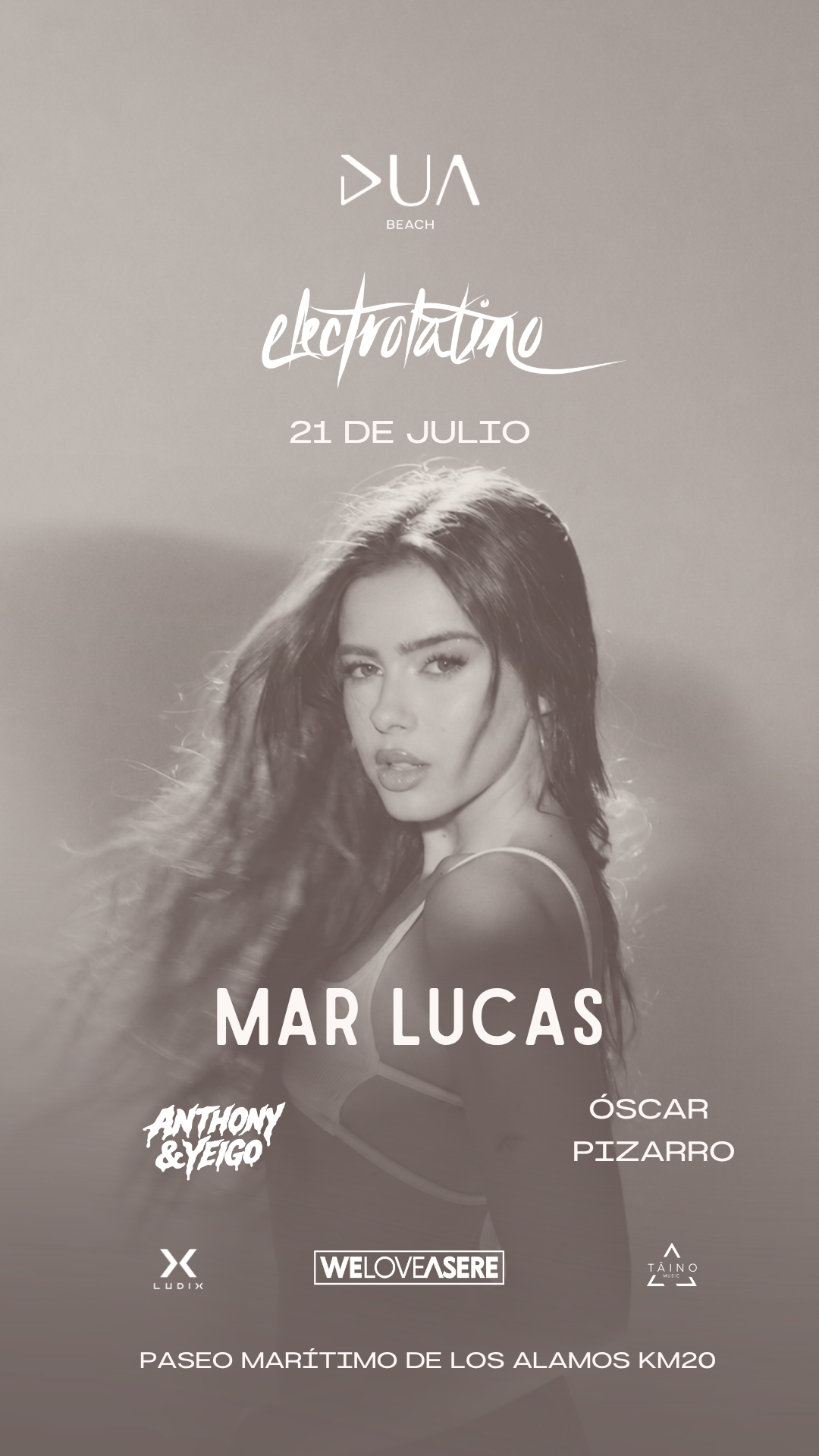 Mar Lucas x Electrolatino x Dua Beach