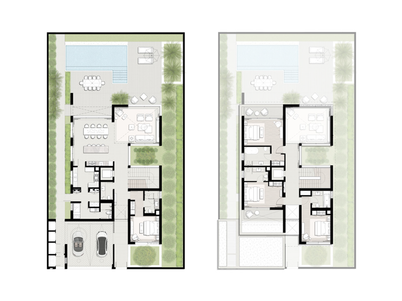 4 Bedroom Villa floor plan