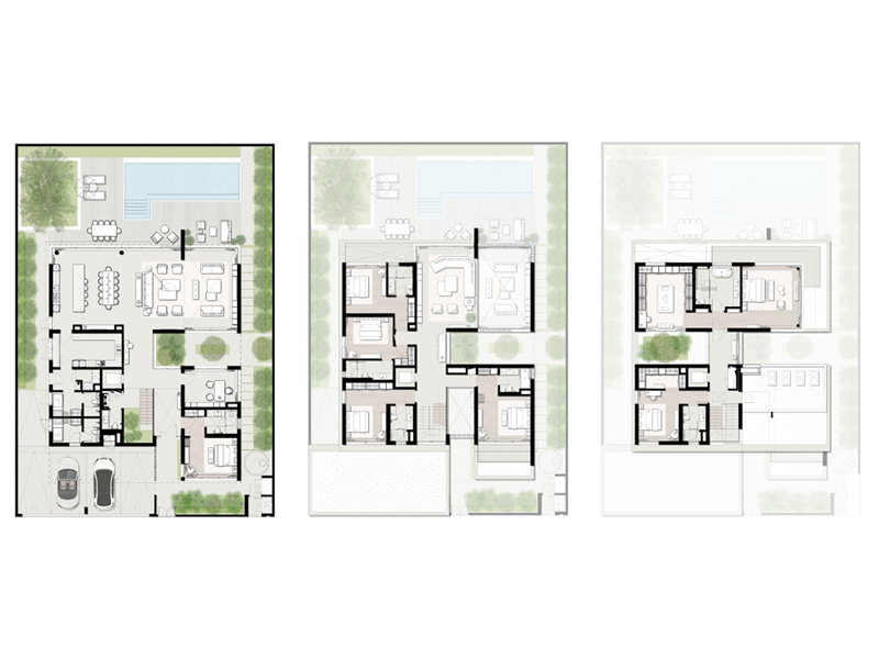 7 Bedroom Villa floor plan