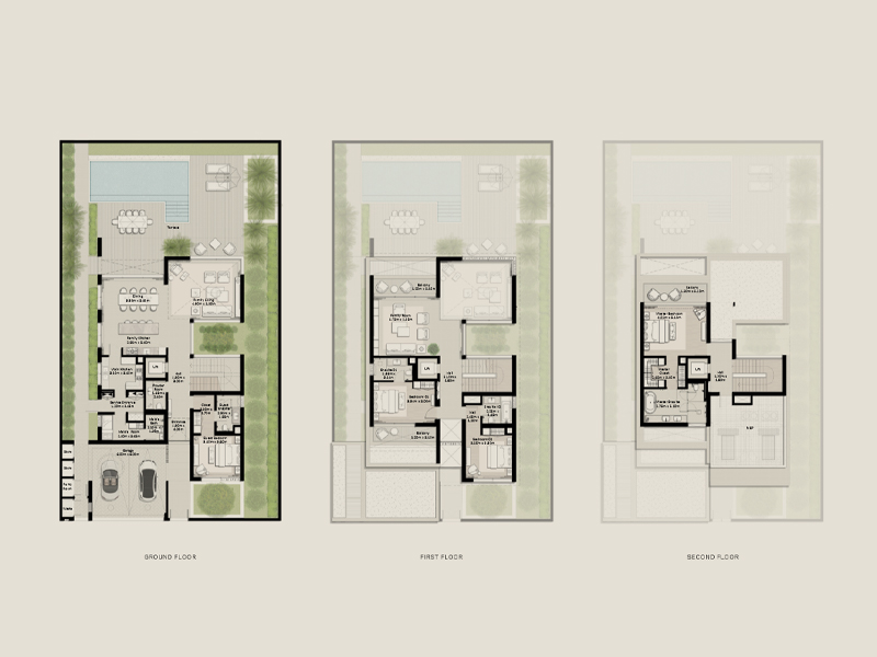 4 Bedroom Villa floor plan
