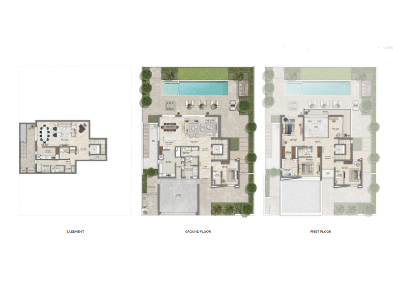 4 Bedroom Villa floor plan