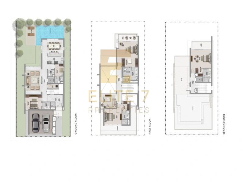4 Bedroom Villa floor plan