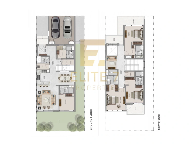 3 Bedroom with Majlis floor plan