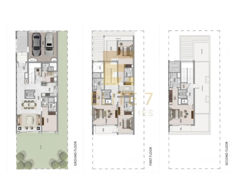 4 Bedroom with Majlis floor plan