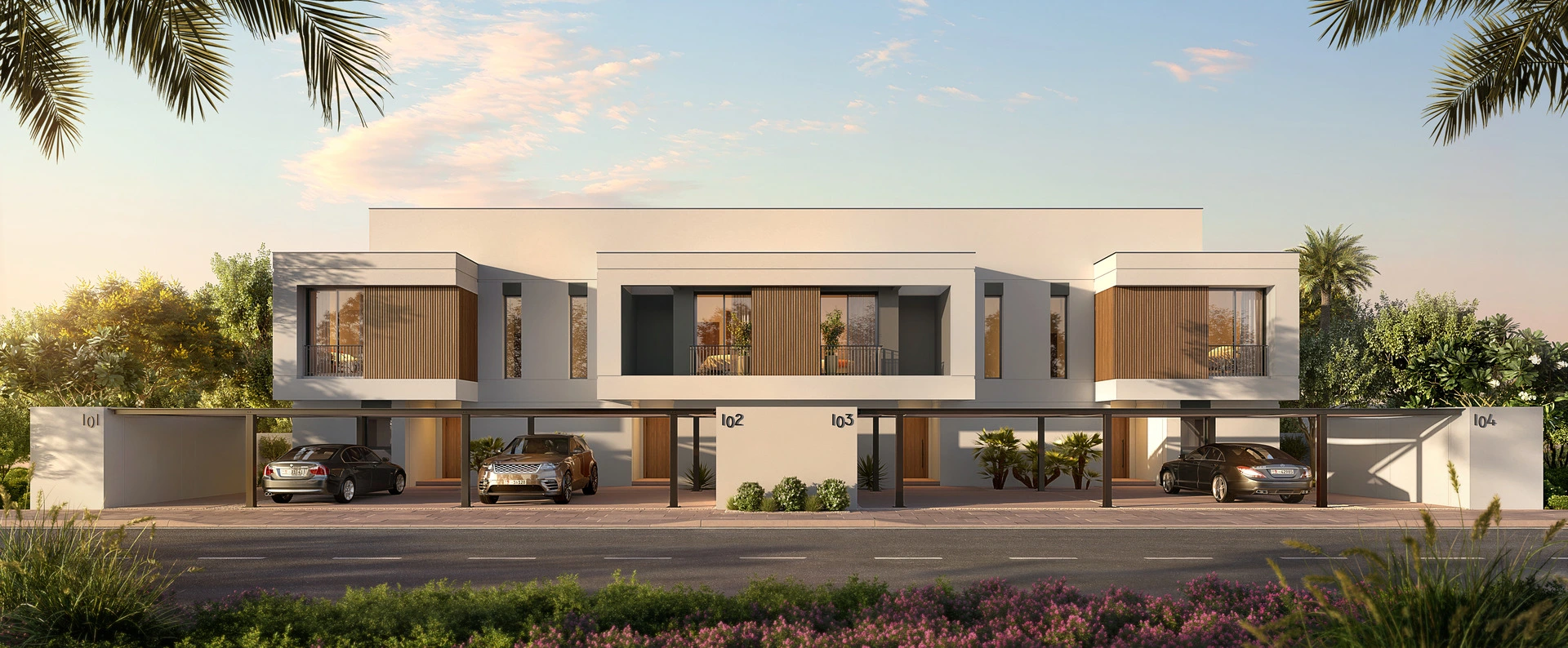 2 BR Townhouses